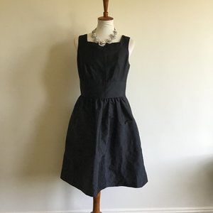 Alfred Sung Women's Mini Dress Size 10 Black Square Neck Sleeveless Back…